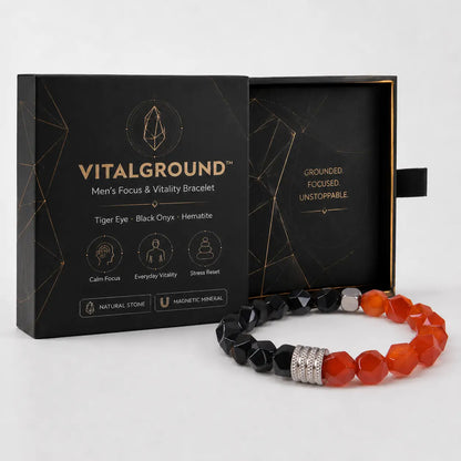 VITALGROUND™ Men's Focus & Balance Bracelet