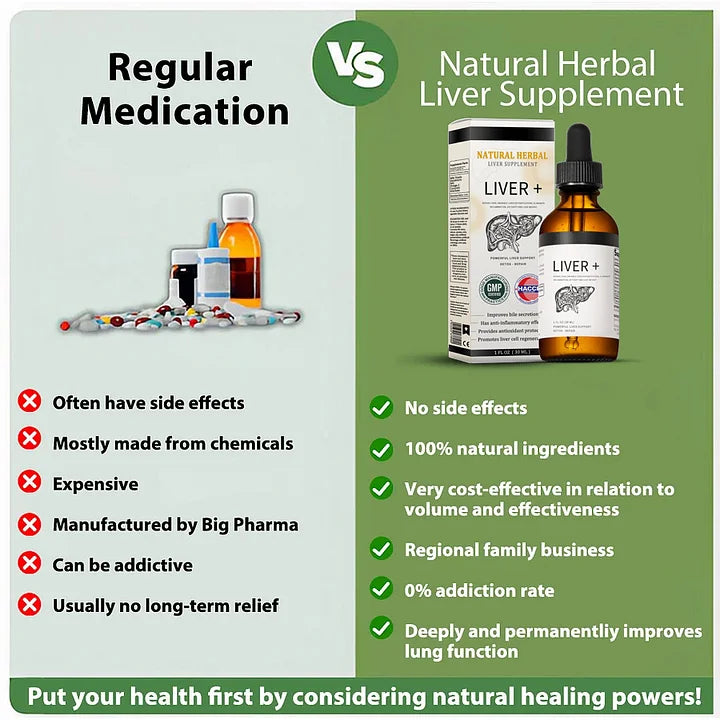 AnnieCare® Natürliches Kräuter-Lebersupplement - Starke Leberunterstützung - Entgiftung & Regeneration - Senkt Blutzucker und Blutfette