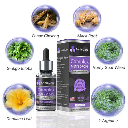 Gotas AnnieCare® Complex para hombres🚀[Versión superpotente💥]🛬 