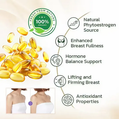 AnnieCare® Pueraria Mirifica Papaya Breast Enhancement Capsules 📈（𝑭𝒖𝒍𝒍𝒆𝒓 𝑩𝒓𝒆𝒂𝒔𝒕𝒔 - 𝑩𝒐𝒐𝒔𝒕𝒔 𝑭𝒂𝒕 𝑴𝒆𝒕𝒂𝒃𝒐𝒍𝒊𝒔𝒎 - 𝑹𝒆𝒔𝒕𝒐𝒓𝒆𝒔 𝑺𝒌𝒊𝒏 𝑬𝒍𝒂𝒔𝒕𝒊𝒄𝒊𝒕𝒚）