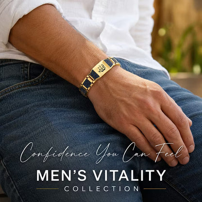 ✨🔥Men's Strength & Vitality Bracelet💯🎂Upgrade Your Energy, Style, and Confidence