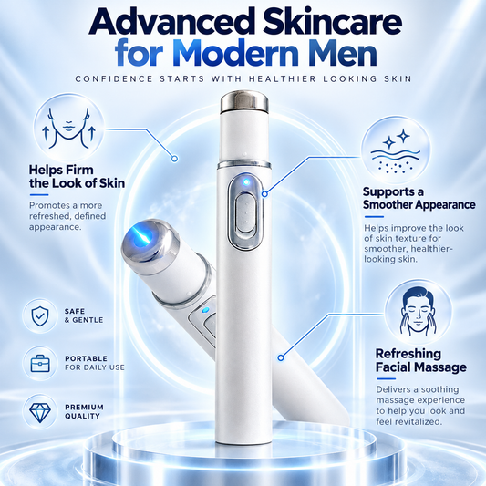 Male beauty massager-Ultrasonic Shock Wave Massager