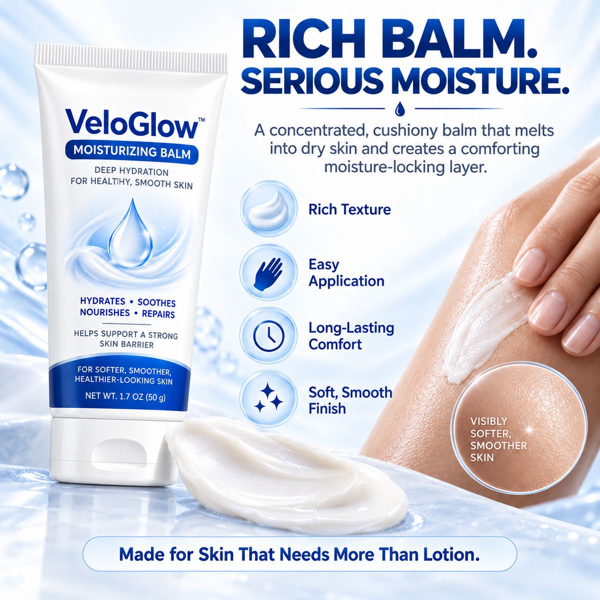 VeloGlow™ Moisturizing Balm