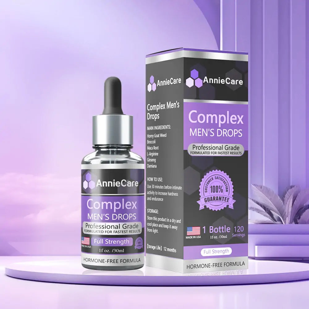 Gotas AnnieCare® Complex para hombres🚀[Versión superpotente💥]🛬 