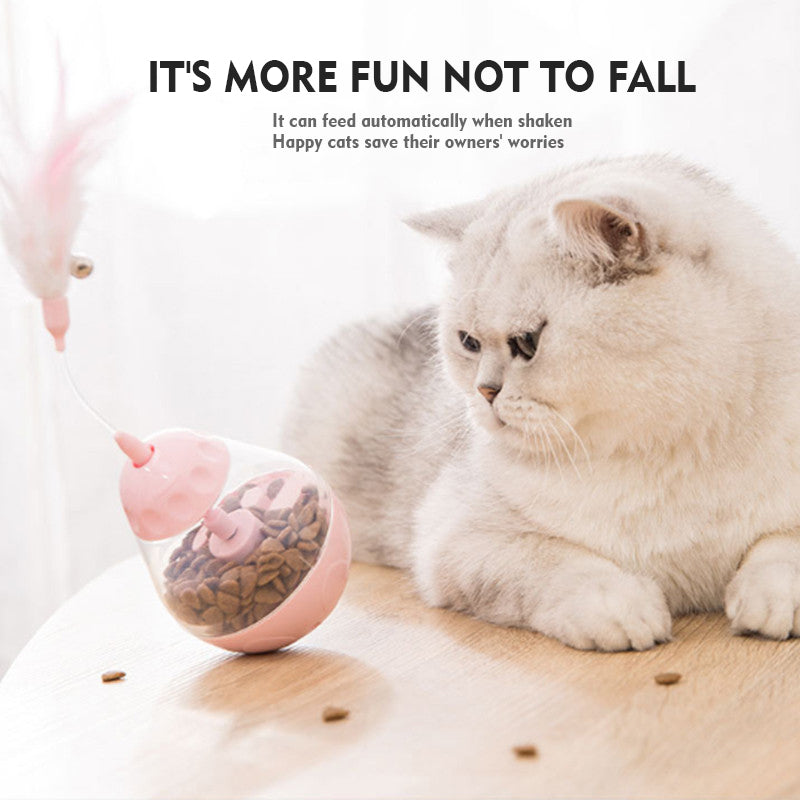 Walfinds-Interactive Leakage Cat Toy