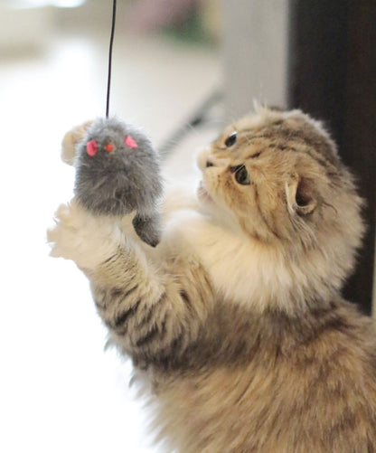 Hanging Mouse Interactive Indoor Cat Toy